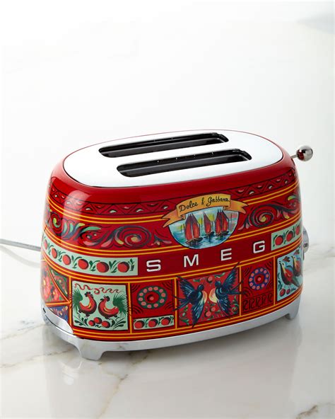 smeg tostapane dolce gabbana|Dolce & Gabbana SMEG toaster.